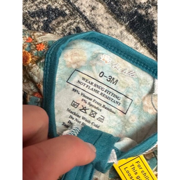 Unbranded | Snow White Bamboo Zippie | 0-3m - Picture 4 of 4